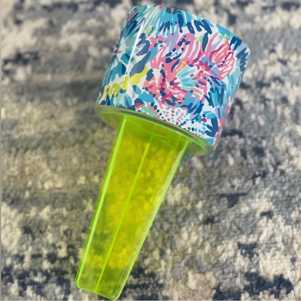 Lilly Pulitzer Sand Drink Holder Beach Cup Holder Floral OS